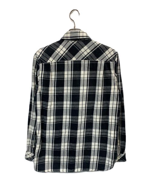 Ron Herman（ロンハーマン）Ron Herman (ロンハーマン) 長袖シャツ ブラック×ホワイト サイズ:Lの古着・服飾アイテム
