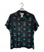 WACKO MARIA×HIGH TIMESワコマリア×ハイ タイムズ）の古着「半袖シャツ」｜ブラック