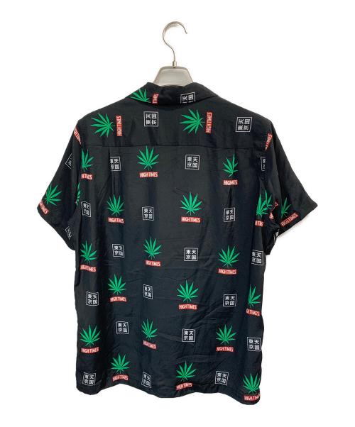 WACKO MARIA（ワコマリア）WACKO MARIA (ワコマリア) HIGH TIMES (ハイ タイムズ) 半袖シャツ ブラック サイズ:Sの古着・服飾アイテム
