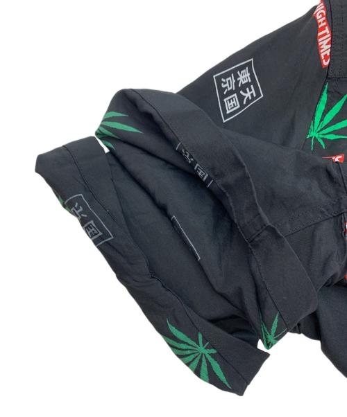 WACKO MARIA（ワコマリア）WACKO MARIA (ワコマリア) HIGH TIMES (ハイ タイムズ) 半袖シャツ ブラック サイズ:Sの古着・服飾アイテム