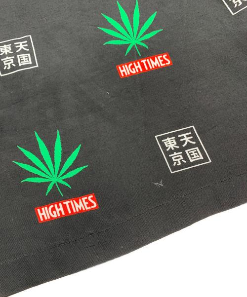 WACKO MARIA（ワコマリア）WACKO MARIA (ワコマリア) HIGH TIMES (ハイ タイムズ) 半袖シャツ ブラック サイズ:Sの古着・服飾アイテム