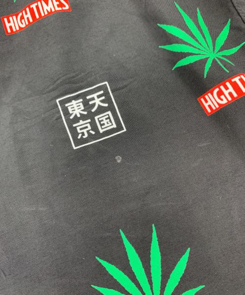 WACKO MARIA（ワコマリア）WACKO MARIA (ワコマリア) HIGH TIMES (ハイ タイムズ) 半袖シャツ ブラック サイズ:Sの古着・服飾アイテム
