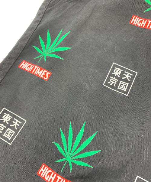 WACKO MARIA（ワコマリア）WACKO MARIA (ワコマリア) HIGH TIMES (ハイ タイムズ) 半袖シャツ ブラック サイズ:Sの古着・服飾アイテム
