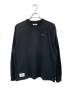 WTAPS（ダブルタップス）の古着「ロングスリーブTシャツ」｜ブラック