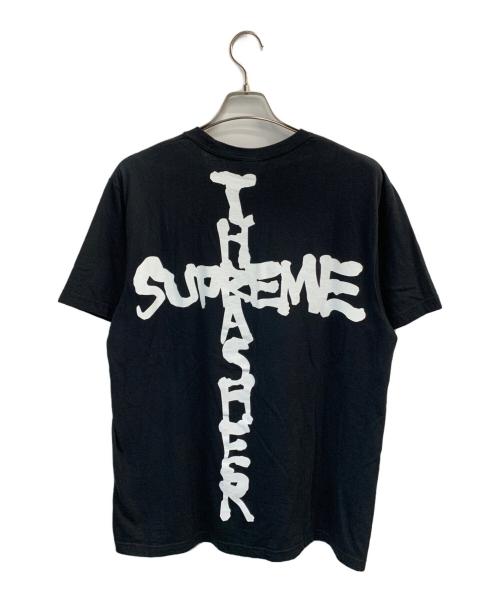 SUPREME（シュプリーム）SUPREME (シュプリーム) THRASHER (スラッシャー) 半袖Tシャツ ブラック サイズ:Mの古着・服飾アイテム