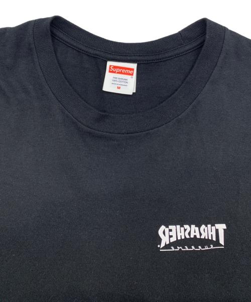 SUPREME（シュプリーム）SUPREME (シュプリーム) THRASHER (スラッシャー) 半袖Tシャツ ブラック サイズ:Mの古着・服飾アイテム