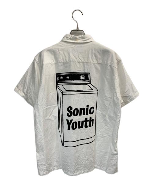 Hysteric Glamour（ヒステリックグラマー）Hysteric Glamour (ヒステリックグラマー) プルオーバーボタンダウンシャツ ホワイト サイズ:Mの古着・服飾アイテム