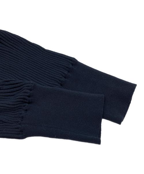 ETRE TOKYO（エトレトウキョウ）ETRE TOKYO (エトレトウキョウ) 薄手ニット ネイビー サイズ:Fの古着・服飾アイテム
