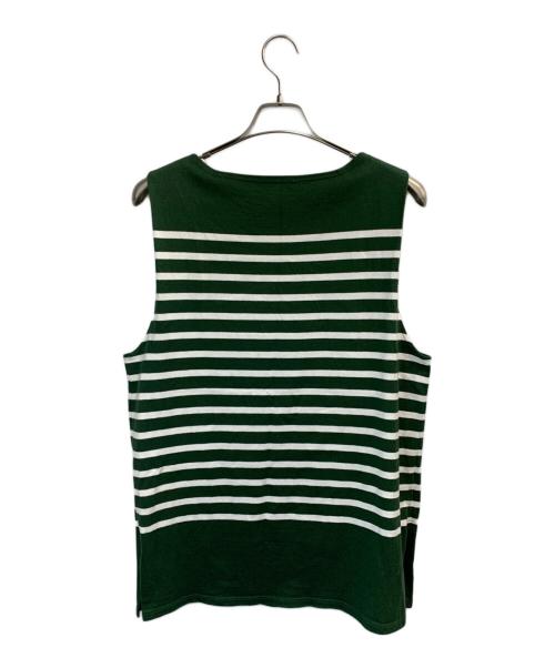 PHEENY（フィーニー）PHEENY (フィーニー) ノースリーブカットソー グリーン サイズ:Fの古着・服飾アイテム