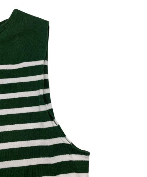 PHEENY（フィーニー）PHEENY (フィーニー) ノースリーブカットソー グリーン サイズ:Fの古着・服飾アイテム