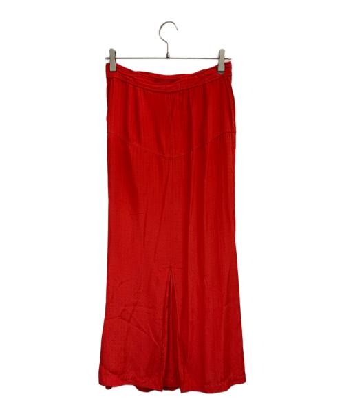 JANE SMITH（ジェーンスミス）JANE SMITH (ジェーンスミス) ラップスカート レッド サイズ:38の古着・服飾アイテム