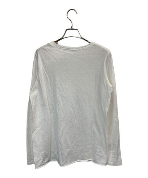 MUSE（ミューズ）MUSE (ミューズ) ロングスリーブTシャツ ホワイト サイズ:記載なしの古着・服飾アイテム