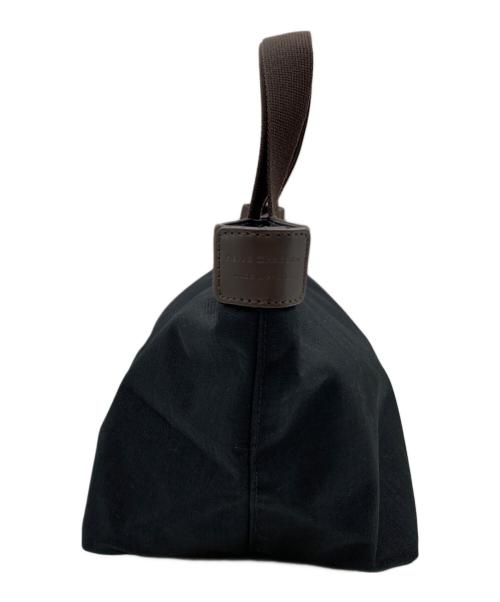 Herve Chapelier（エルベシャプリエ）Herve Chapelier (エルベシャプリエ) 舟型トートバッグ ブラック×ブラウンの古着・服飾アイテム