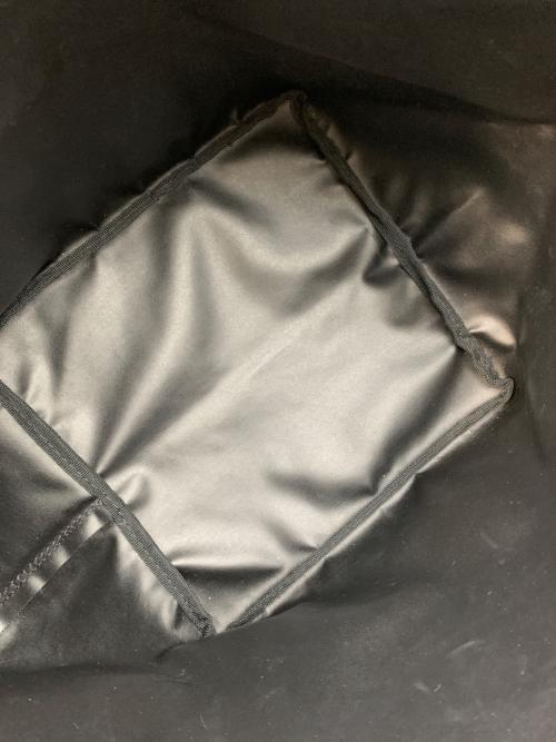 Herve Chapelier（エルベシャプリエ）Herve Chapelier (エルベシャプリエ) 舟型トートバッグ ブラック×ブラウンの古着・服飾アイテム