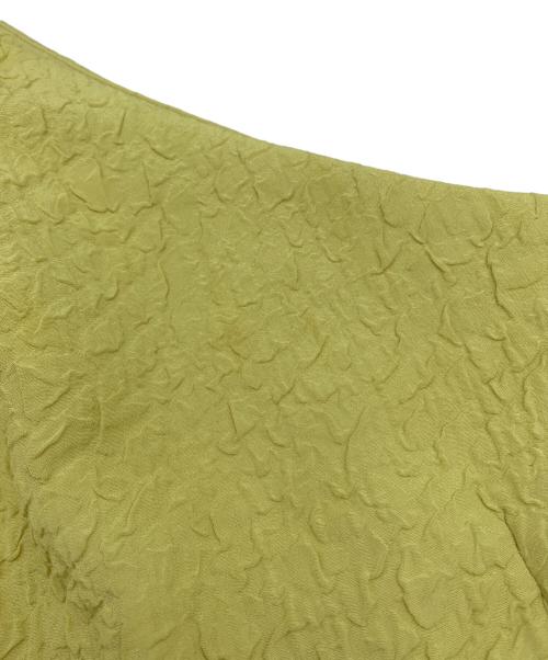 sheller（シェリエ）sheller (シェリエ) ノースリーブブラウス イエロー サイズ:Fの古着・服飾アイテム
