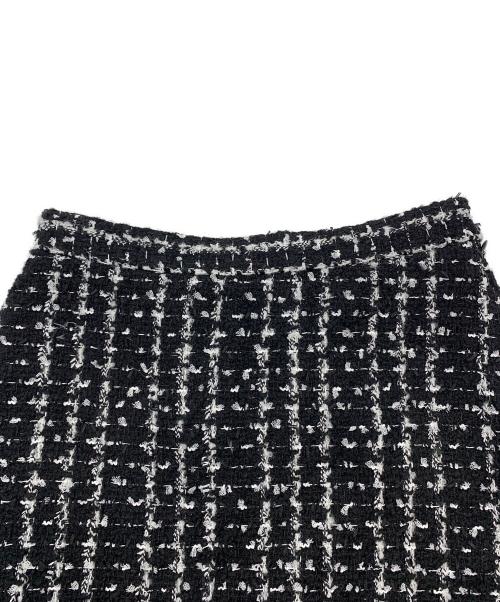 furfur（ファーファー）FURFUR (ファーファー) ツイードスカショーパン ブラック サイズ:Fの古着・服飾アイテム
