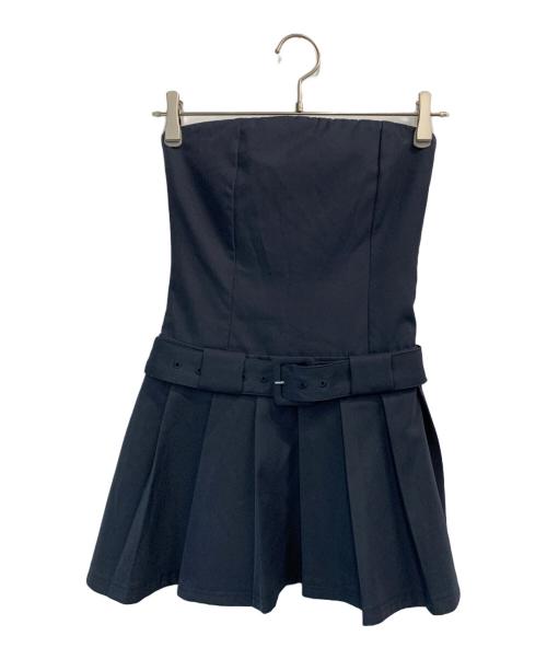 darich（ダーリッチ）darich (ダーリッチ) レイヤードベアトップワンピース ネイビー サイズ:FREEの古着・服飾アイテム