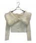 M ME EME（エムミーエメ）の古着「Off shoulder feather knit」｜ベージュ
