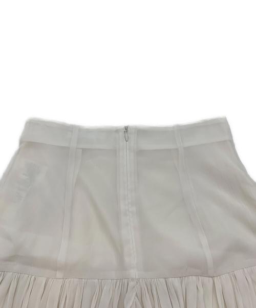 Snidel（スナイデル）Snidel (スナイデル) コールドショルダーセットアップ ホワイトの古着・服飾アイテム