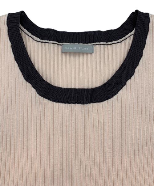 JILL BY JILLSTUART（ジル バイ ジルスチュアート）JILL BY JILLSTUART (ジル バイ ジルスチュアート) ビッグリボンニットアップ ピンク サイズ:FREEの古着・服飾アイテム