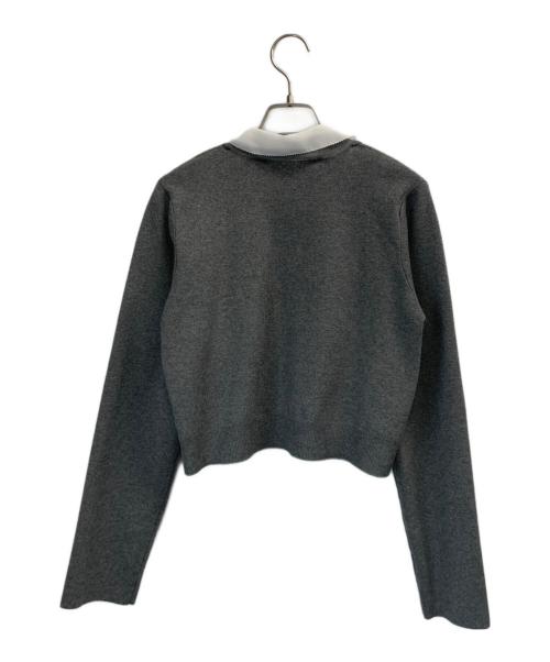 CELFORD（セルフォード）CELFORD (セルフォード) セルフォード デタッチャブル総針カーディガン グレー サイズ:36の古着・服飾アイテム