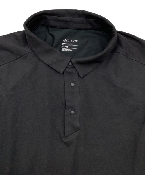 ARC'TERYX（アークテリクス）ARC'TERYX (アークテリクス) ポロシャツ ブラック サイズ:XLの古着・服飾アイテム