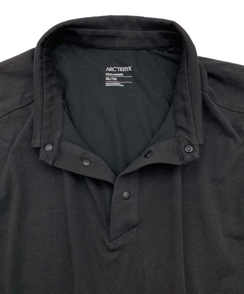 ARC'TERYX（アークテリクス）ARC'TERYX (アークテリクス) ポロシャツ ブラック サイズ:XLの古着・服飾アイテム