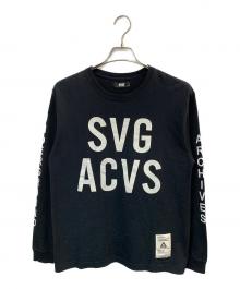 SVG（エスブイジー）の古着「ロングスリーブTシャツ」｜ブラック