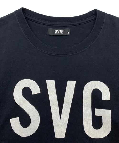 SVG（エスブイジー）SVG (エスブイジー) ロングスリーブTシャツ ブラック サイズ:2の古着・服飾アイテム
