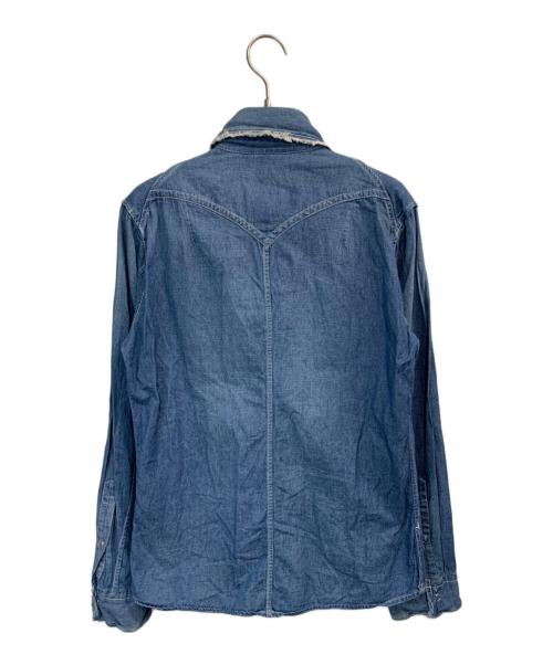 FrancCisT MORKS（フランシストモークス）FrancCisT MORKS (フランシストモークス) 長袖シャツ インディゴ サイズ:1の古着・服飾アイテム