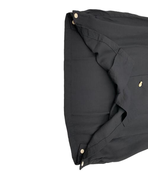 HOUSTON（ヒューストン）HOUSTON (ヒューストン) ボーリングシャツ ブラック サイズ:Mの古着・服飾アイテム