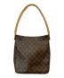 LOUIS VUITTON (ルイ ヴィトン) ルーピングGM ブラウン：70000円