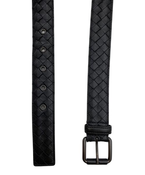 BOTTEGA VENETA（ボッテガベネタ）BOTTEGA VENETA (ボッテガベネタ) ベルト ブラックの古着・服飾アイテム