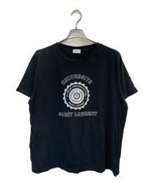 Saint Laurent Paris（サンローランパリ）の古着「半袖Tシャツ」｜ブラック