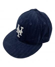 KITH×New Era（キス×ニューエラ）の古着「キャップ」｜ネイビー