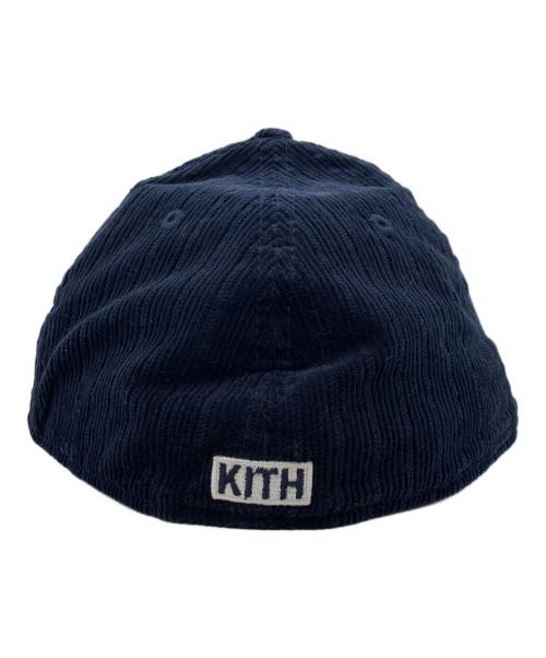 KITH（キス）KITH (キス) New Era (ニューエラ) キャップ ネイビー サイズ:7 3/8（58.7㎝）の古着・服飾アイテム