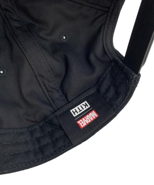 KITH（キス）KITH (キス) MARVEL (マーベル) キャップ ブラックの古着・服飾アイテム
