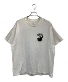 NIKE×stussy（ナイキ×ステューシー）の古着「半袖カットソー」｜ホワイト