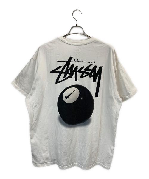 NIKE（ナイキ）NIKE (ナイキ) stussy (ステューシー) 半袖カットソー ホワイト サイズ:XLの古着・服飾アイテム