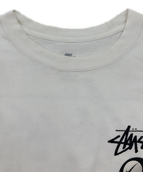 NIKE（ナイキ）NIKE (ナイキ) stussy (ステューシー) 半袖カットソー ホワイト サイズ:XLの古着・服飾アイテム