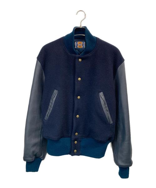 KARL HELMUT（カールヘルム）KARL HELMUT (カールヘルム) スタジャン ネイビー サイズ:Lの古着・服飾アイテム