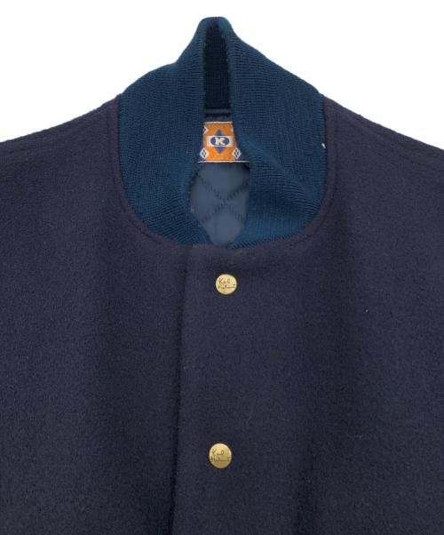 KARL HELMUT（カールヘルム）KARL HELMUT (カールヘルム) スタジャン ネイビー サイズ:Lの古着・服飾アイテム