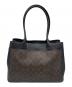 COACH (コーチ) ハンドバッグ ブラック×ブラウン：8000円
