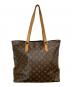 LOUIS VUITTON (ルイ ヴィトン) ショルダートートバッグ カバメゾ ブラウン：55000円