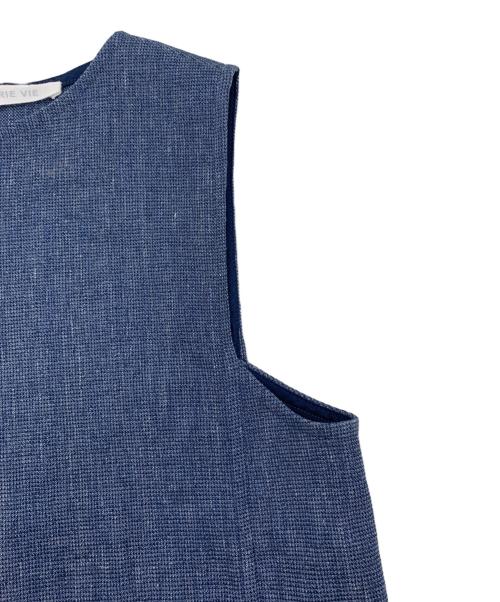 GALERIE VIE（ギャルリーヴィー）GALERIE VIE (ギャルリーヴィー) ベスト スカイブルー サイズ:Fの古着・服飾アイテム