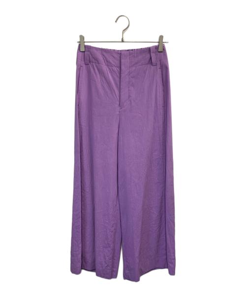 MACPHEE（マカフィー）MACPHEE (マカフィー) ハイウエストパンツ バイオレット サイズ:36の古着・服飾アイテム