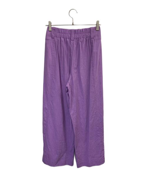 MACPHEE（マカフィー）MACPHEE (マカフィー) ハイウエストパンツ バイオレット サイズ:36の古着・服飾アイテム