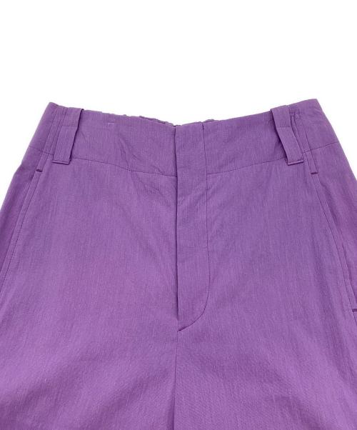 MACPHEE（マカフィー）MACPHEE (マカフィー) ハイウエストパンツ バイオレット サイズ:36の古着・服飾アイテム