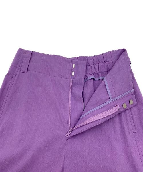 MACPHEE（マカフィー）MACPHEE (マカフィー) ハイウエストパンツ バイオレット サイズ:36の古着・服飾アイテム