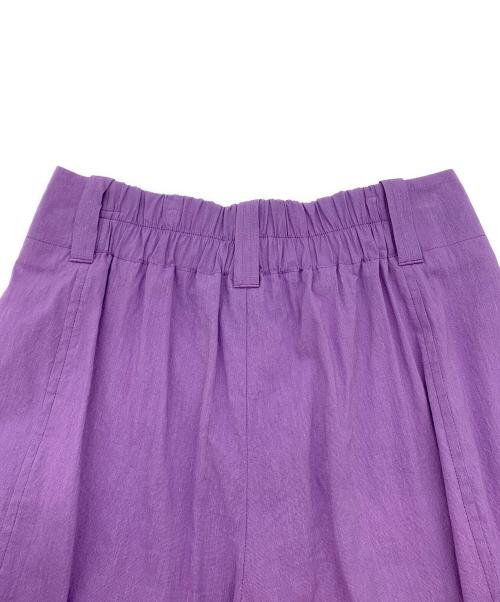 MACPHEE（マカフィー）MACPHEE (マカフィー) ハイウエストパンツ バイオレット サイズ:36の古着・服飾アイテム